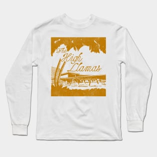 The High Llamas --- Retro Fan Art Long Sleeve T-Shirt